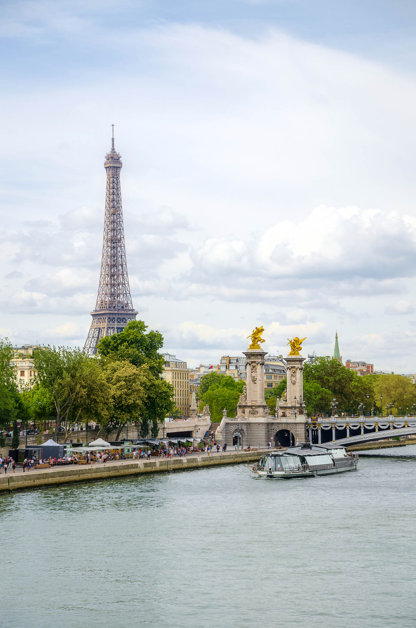 Fall in Paris, France